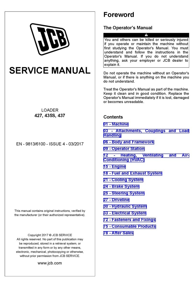 jcb 427 User manual