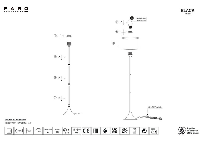 Faro Barcelona BLACK manual
