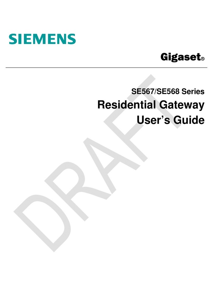 Siemens Gigaset SE568 User manual