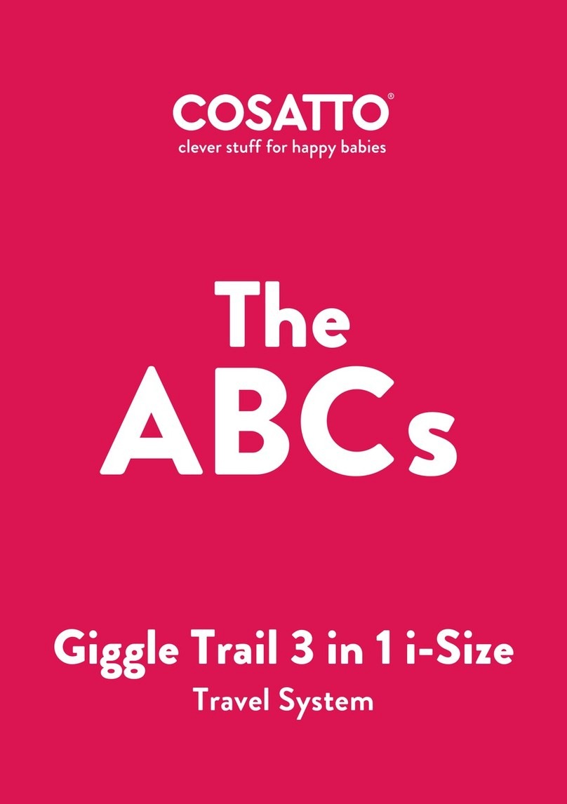 Cosatto Giggle Trail 3 in 1 i-Size User manual