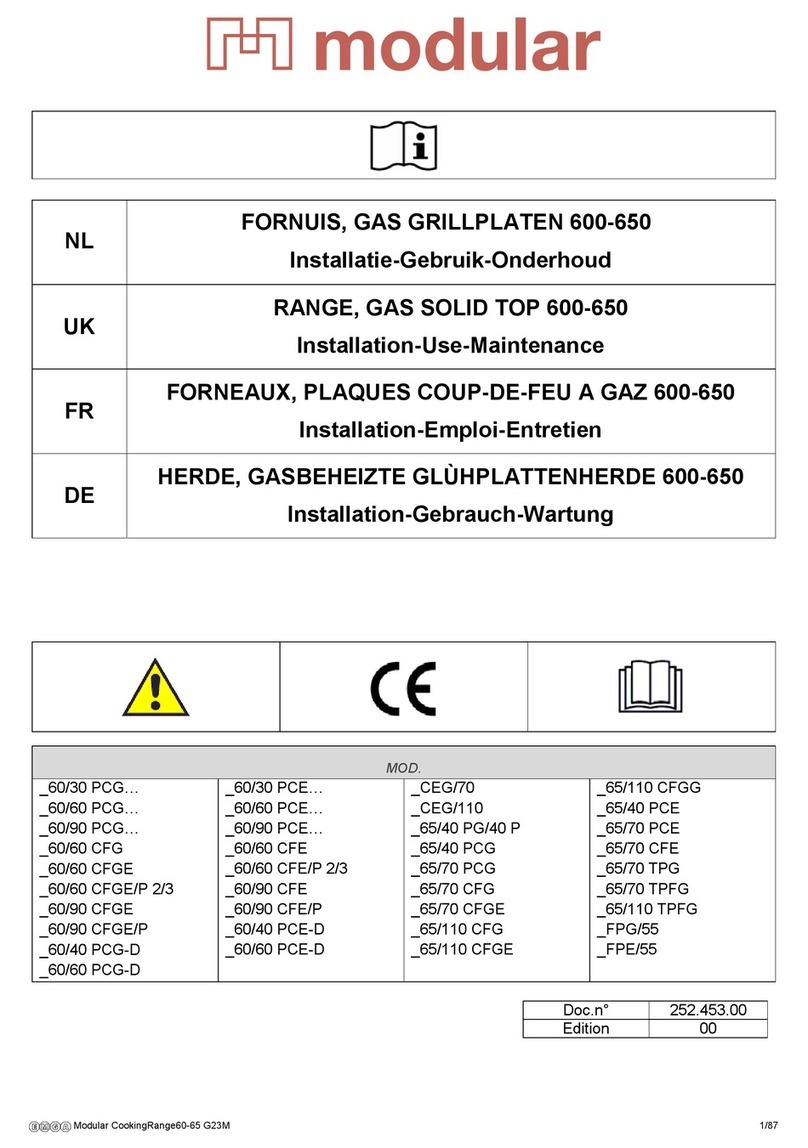 Modular 60/60 CFGE/P 2/3 Series Installation - use - maintenance