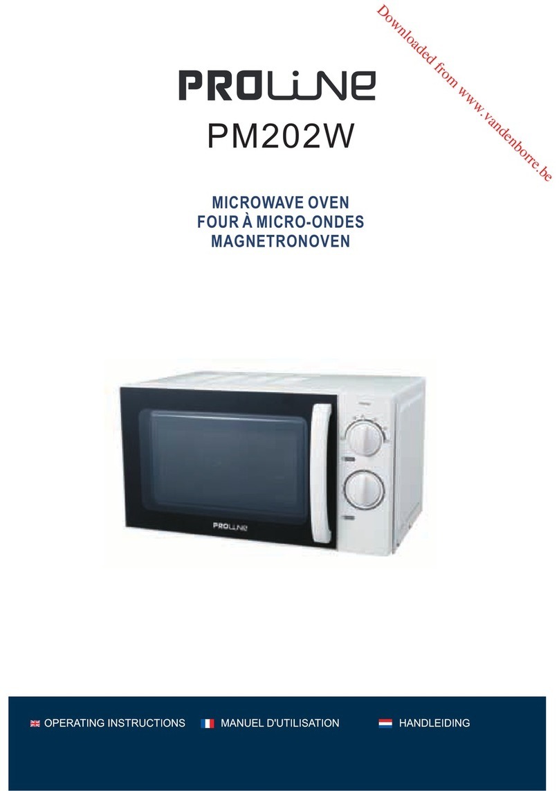 Proline PM202W operating instructions