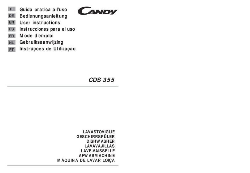 Candy CDS 355 User manual