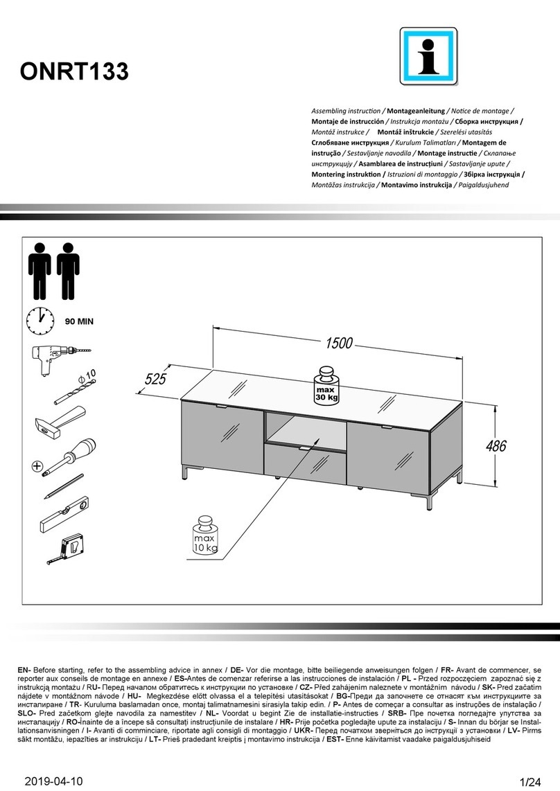 Forte ONRT133 User manual