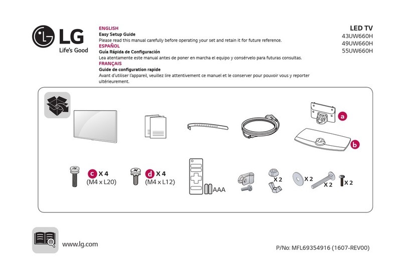 LG 49UW660H Quick start guide