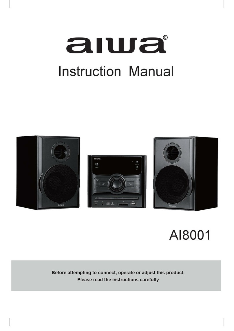 Aiwa AI8001 User manual