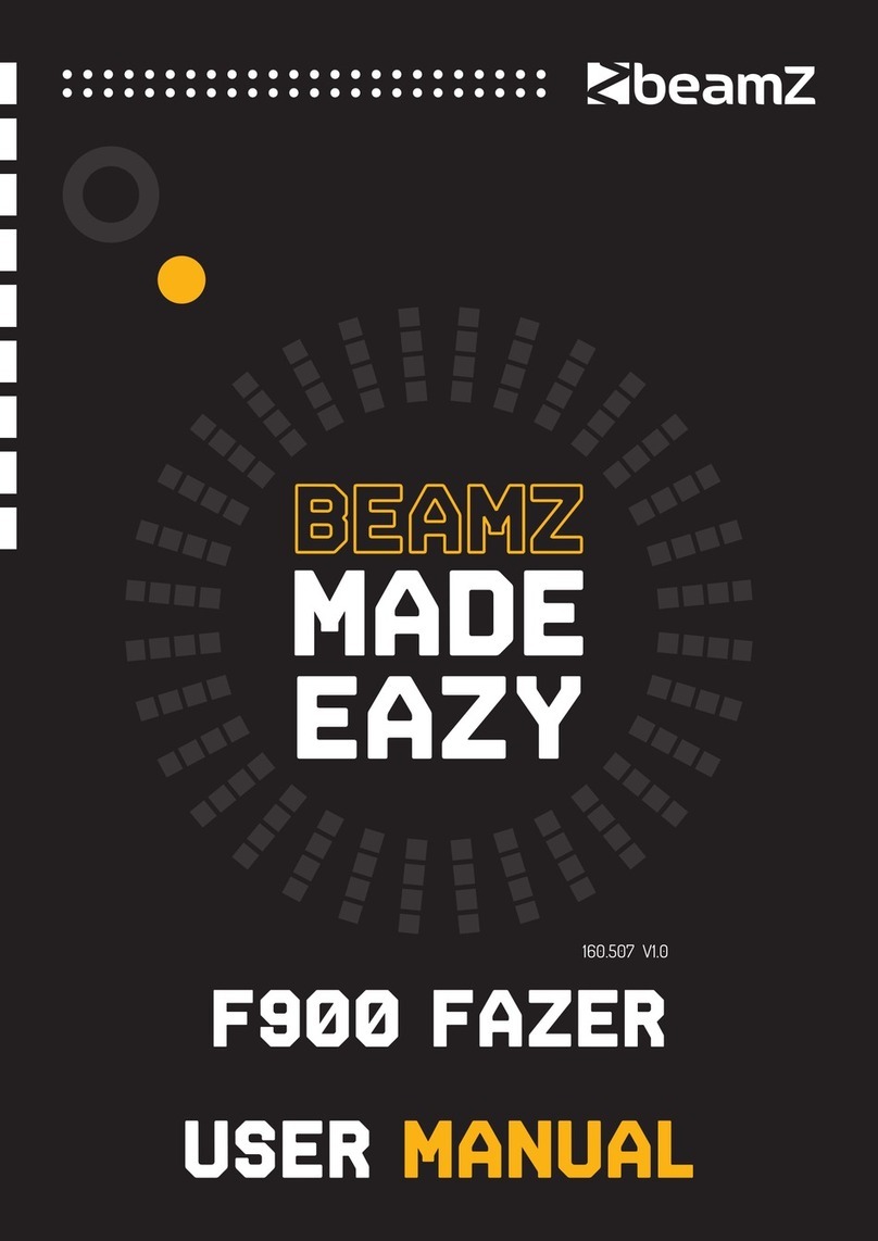 Beamz Pro 160.507 V1.0 User manual