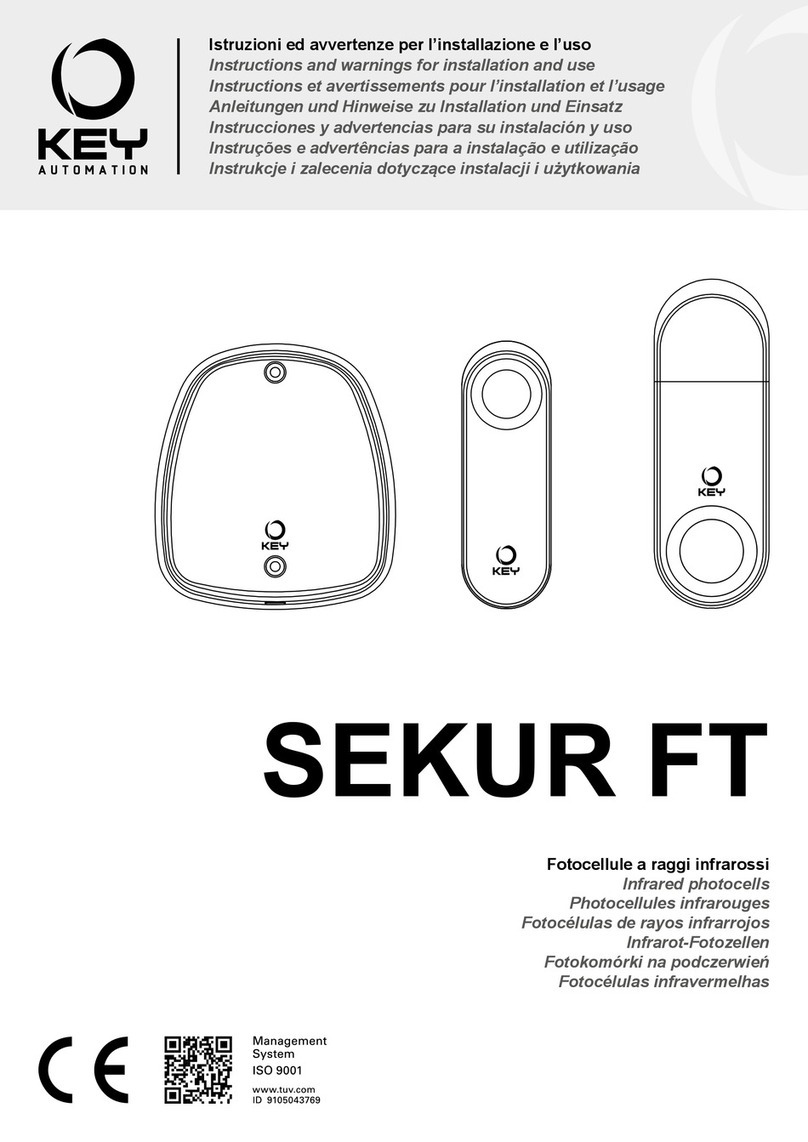 Keyautomation SEKUR FT43 User manual