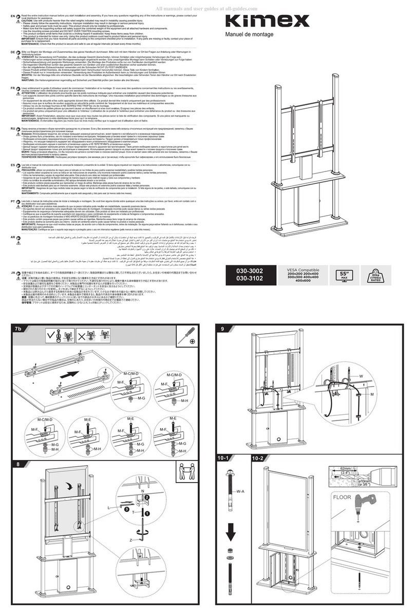 Kimex 030-3002 manual