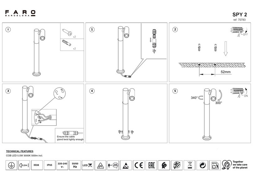 Faro Barcelona SPY 2 User manual