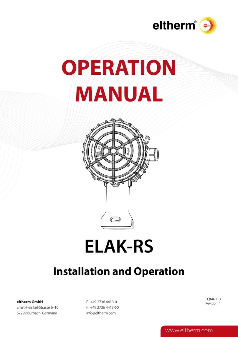 eltherm ELAK-RS User manual