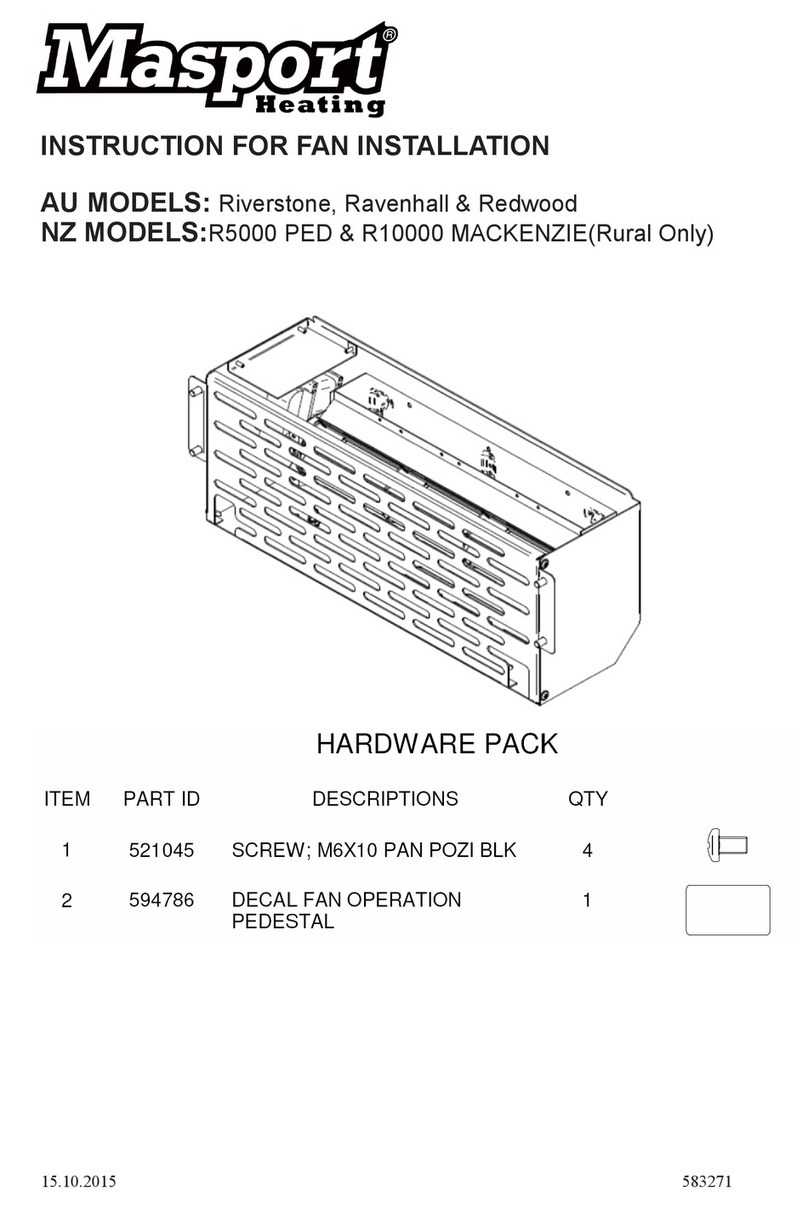 Masport Riverstone instructions
