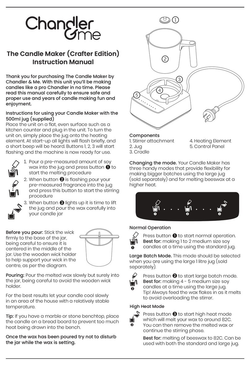 Chandler And Me CM4717-ANZ User manual