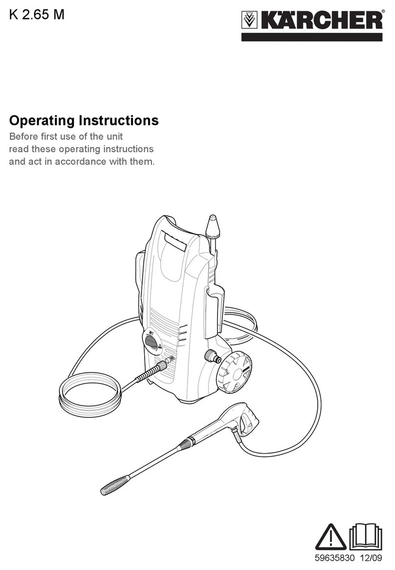 Kärcher K 2.97 M operating instructions
