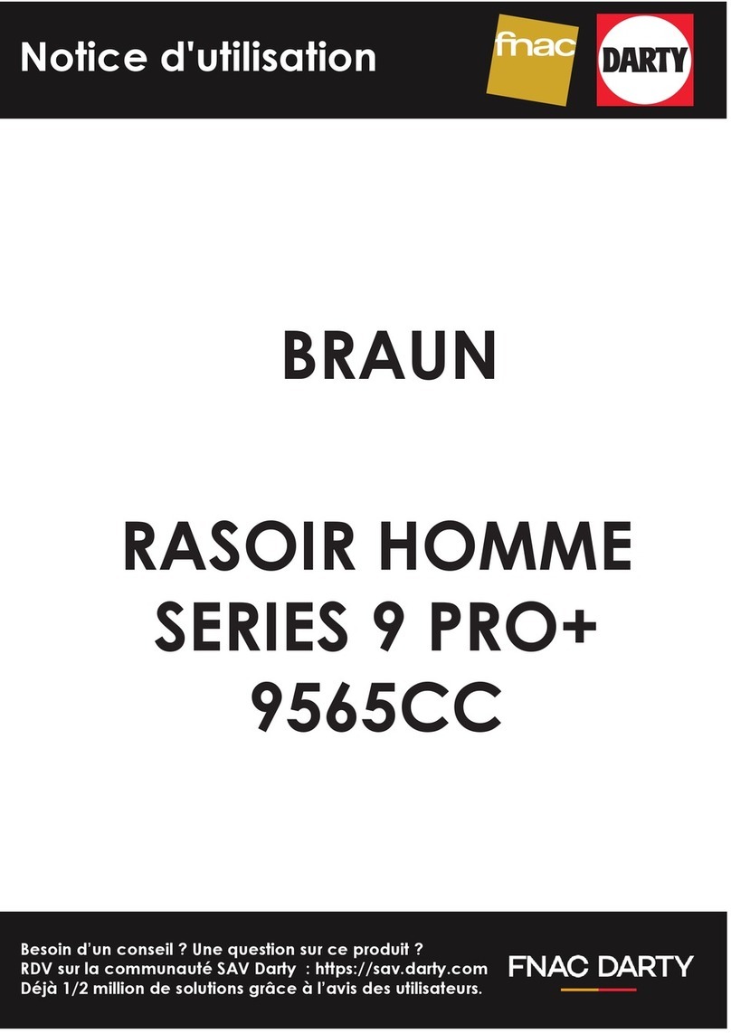Braun 5793 User manual