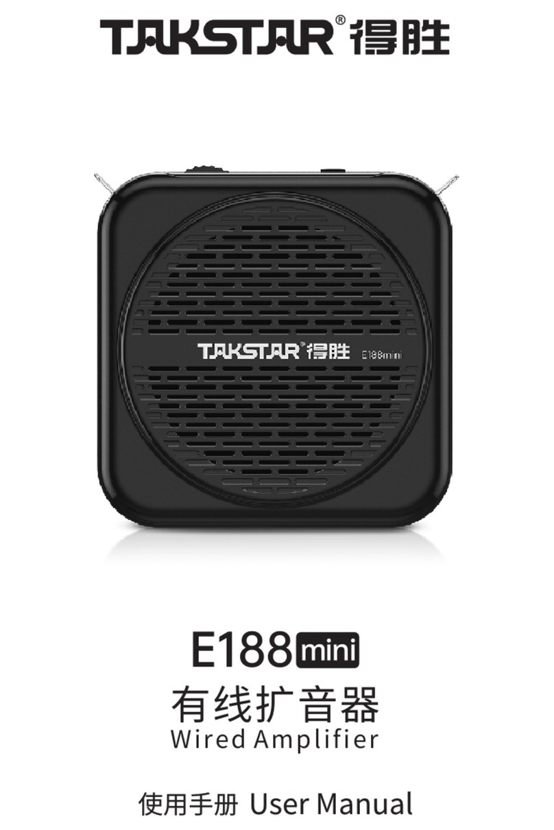 Takstar E188 User manual