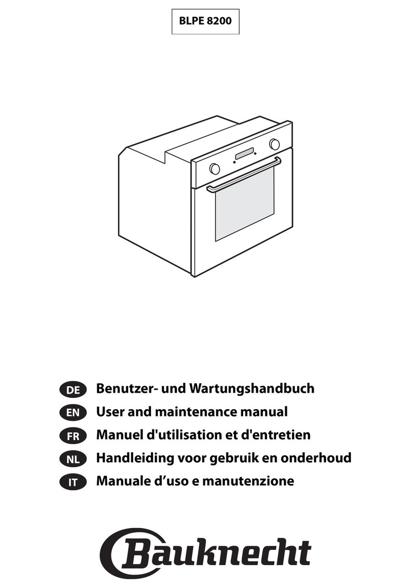 Bauknecht BLPE 8200 Operating instructions