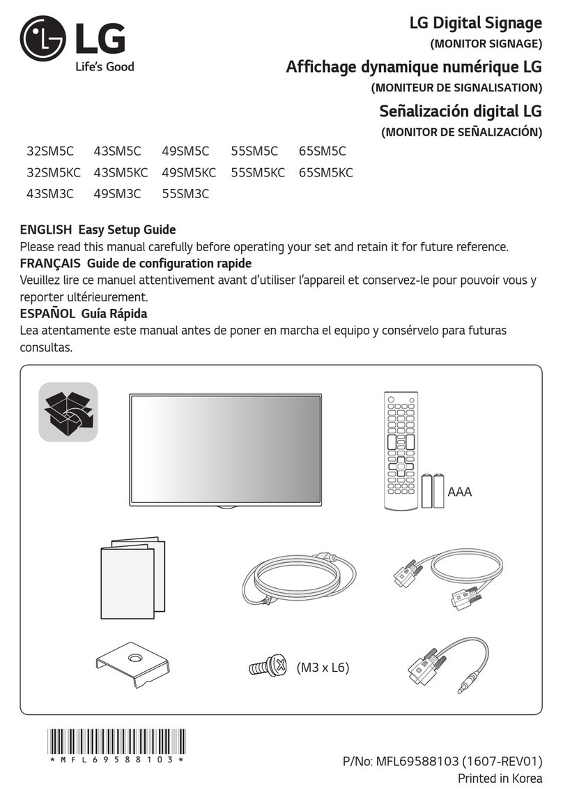 LG 65SM5C Quick start guide