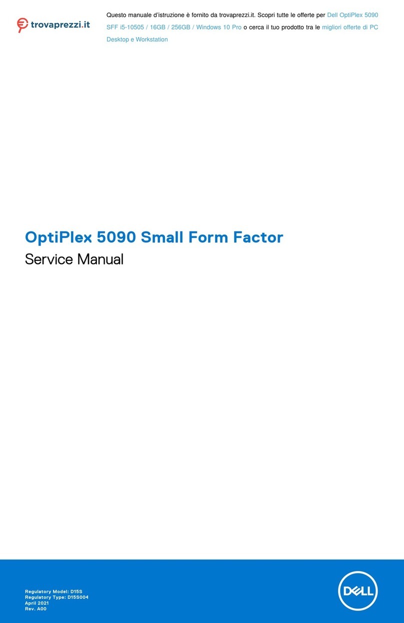 Dell OptiPlex 5090 Small Form Factor User manual