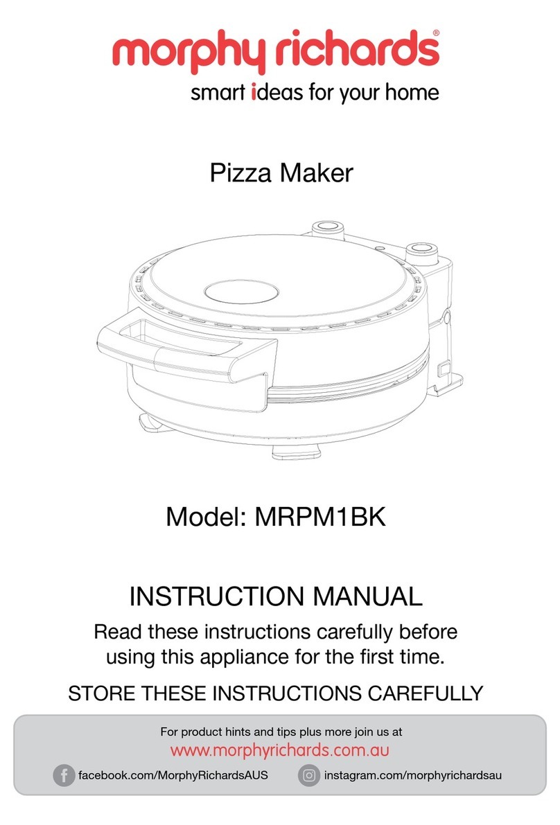 Morphy Richards MRPM1BK User manual