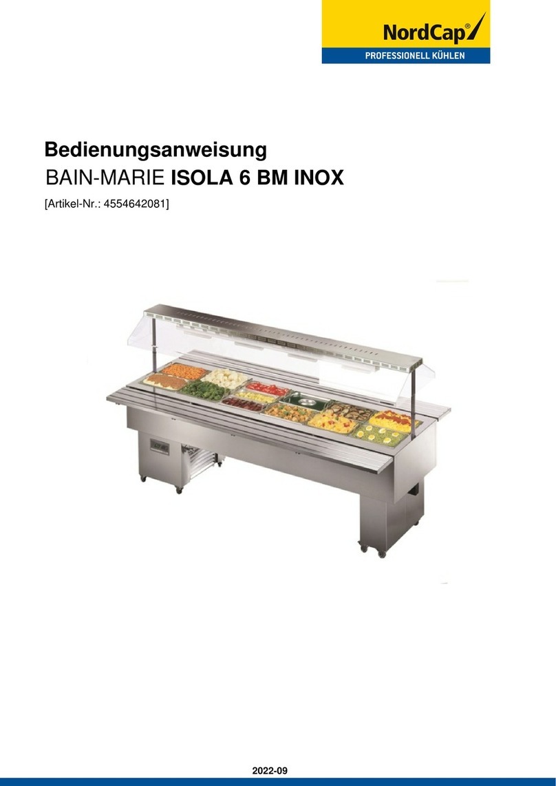 Nordcap ISOLA 6 BM INOX Manual