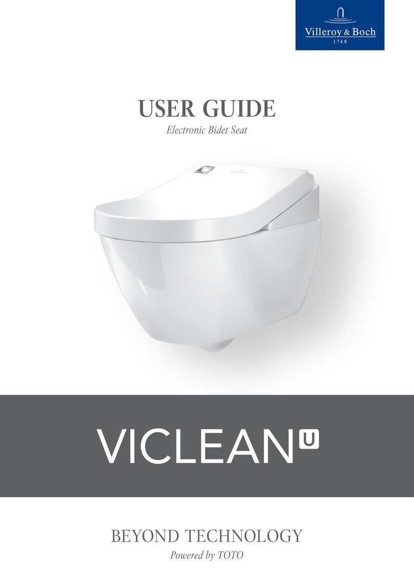 Villeroy & Boch VICLEAN U user guide Villeroy & Boch VICLEAN U user guide