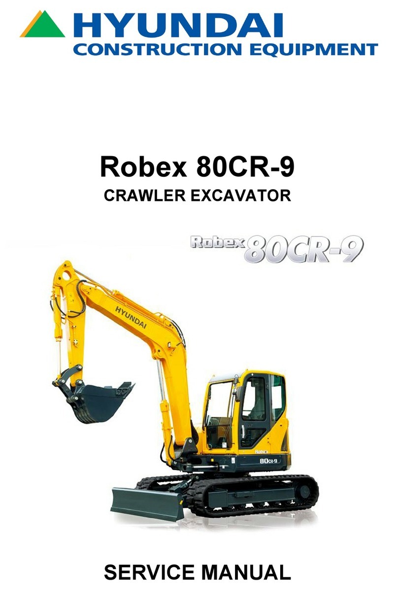 Hyundai Robex 80CR-9 Service manual