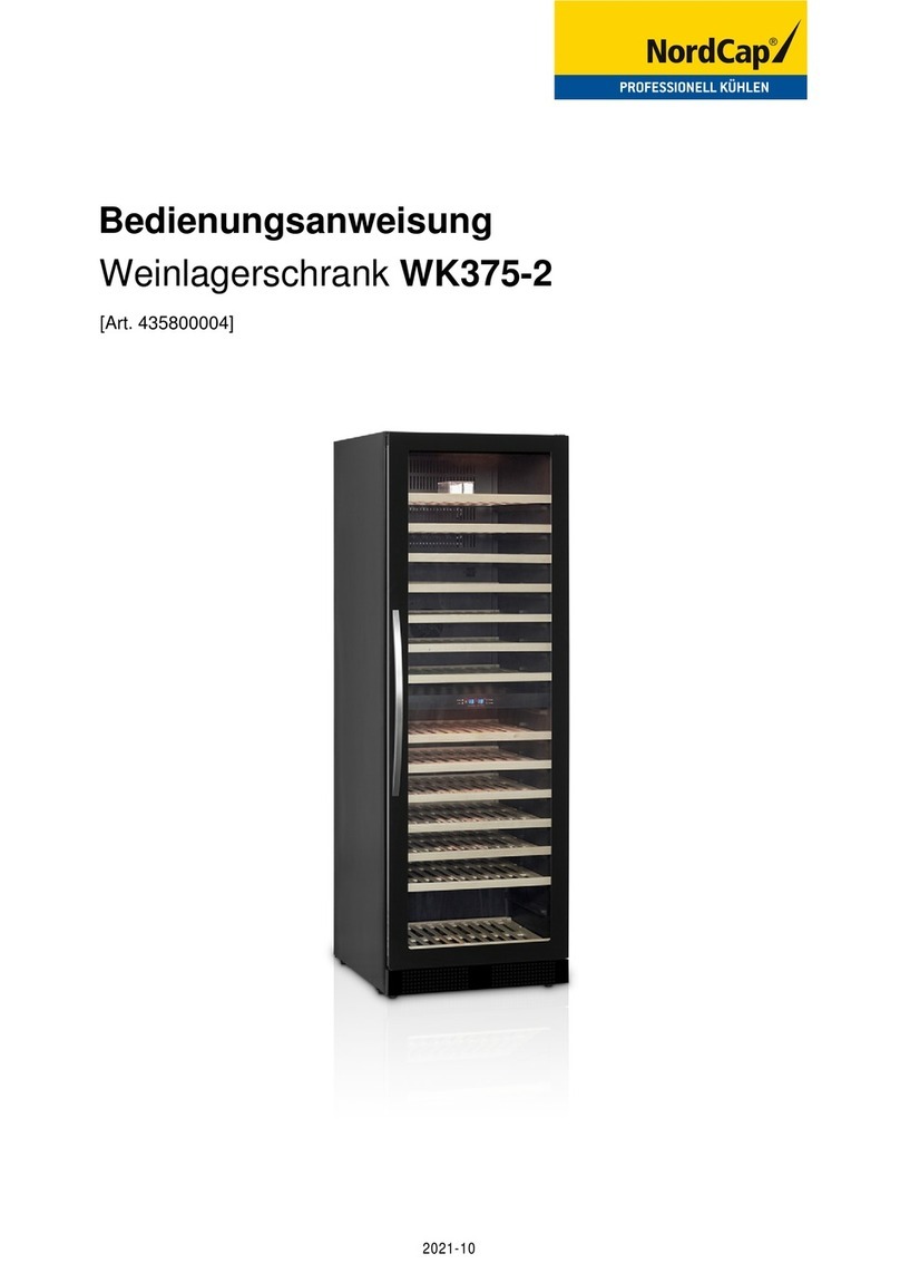 Nordcap WK375-2 User manual