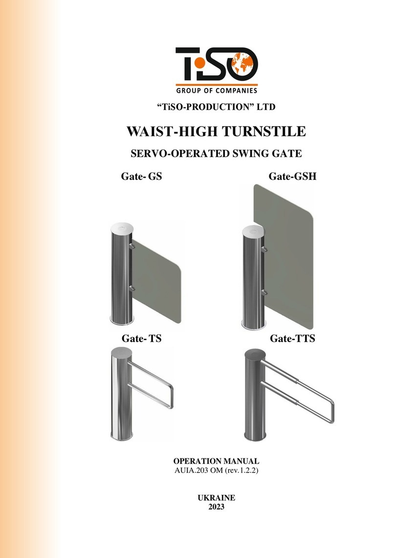 Tiso Gate-GS Operation manual