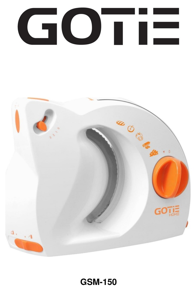 Gotie GSM-150 instruction manual
