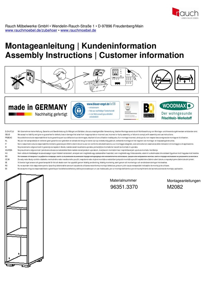 Rauch M2082 User manual