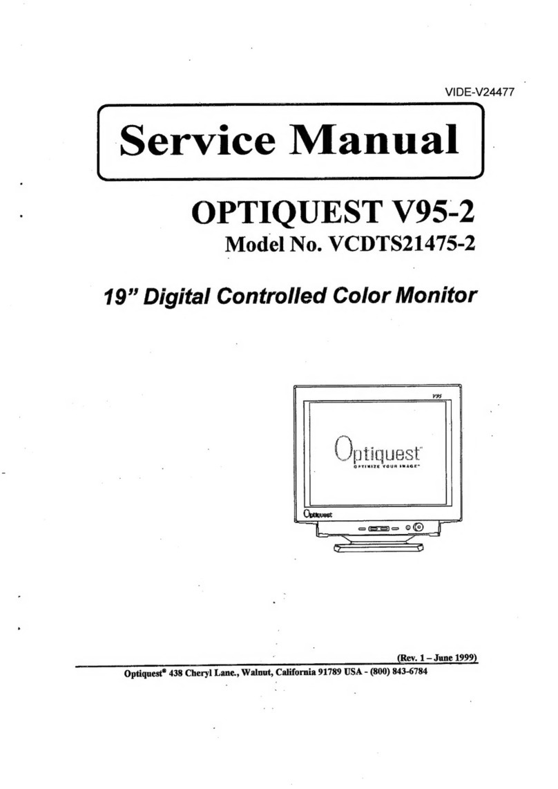 Optiquest V95-2 User manual