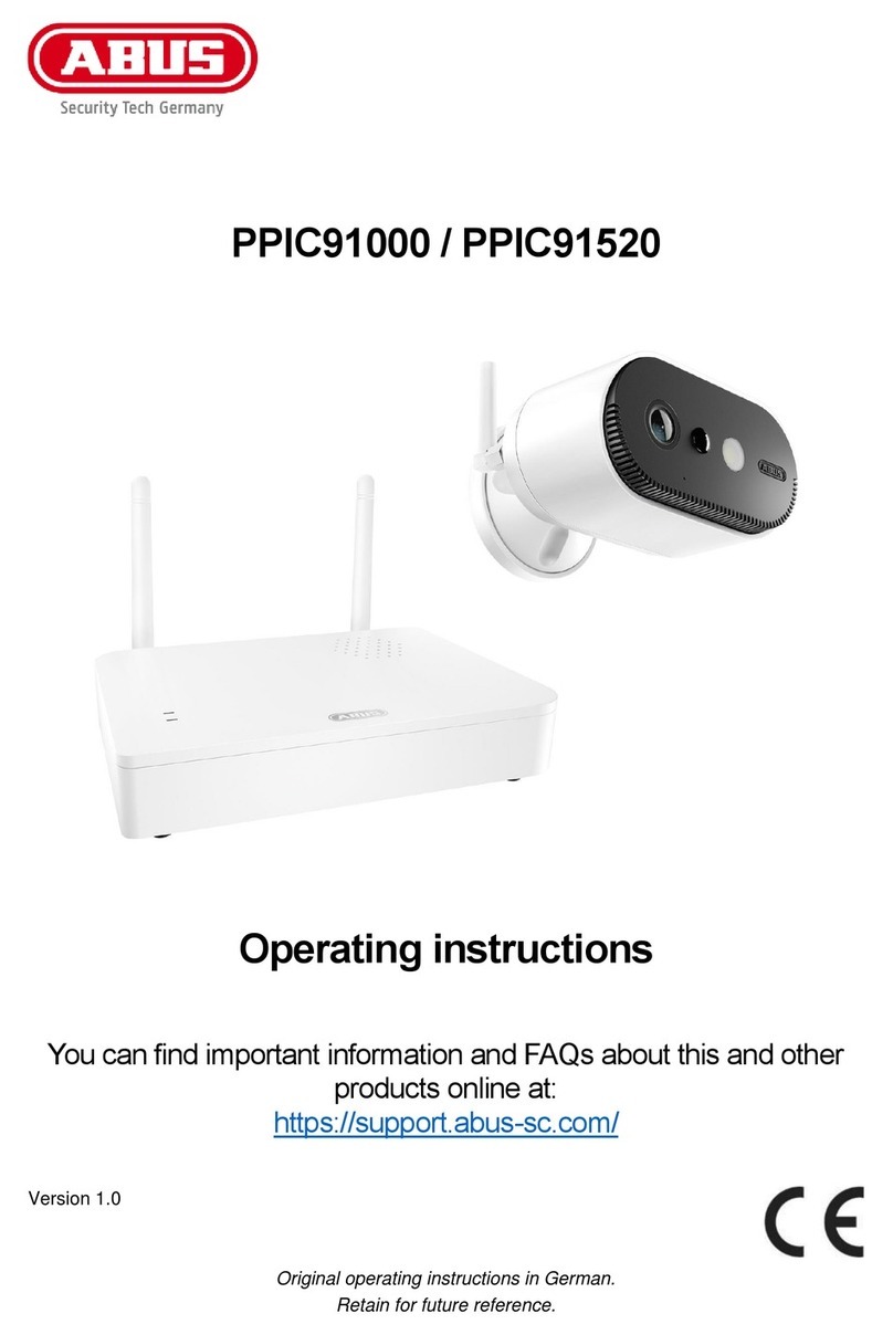 Abus PPIC91000 User manual