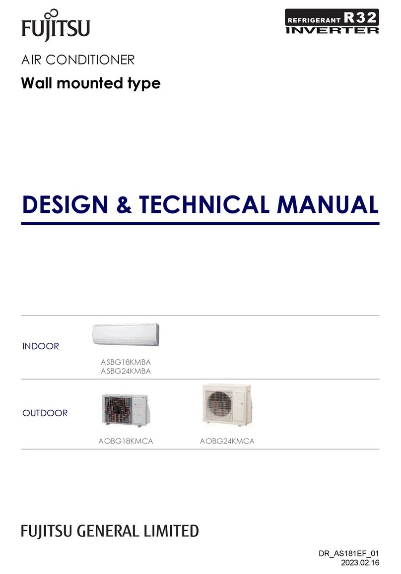 Fujitsu ASBG18KMBA Service manual