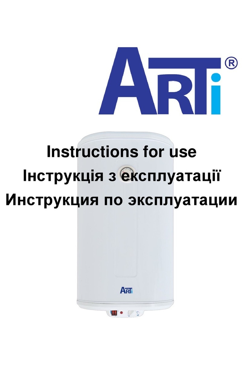 ArTi WH Cube 50L User manual