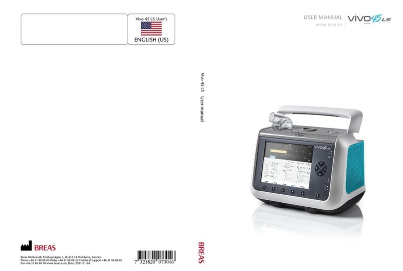 Breas Vivo 45 LS user manual