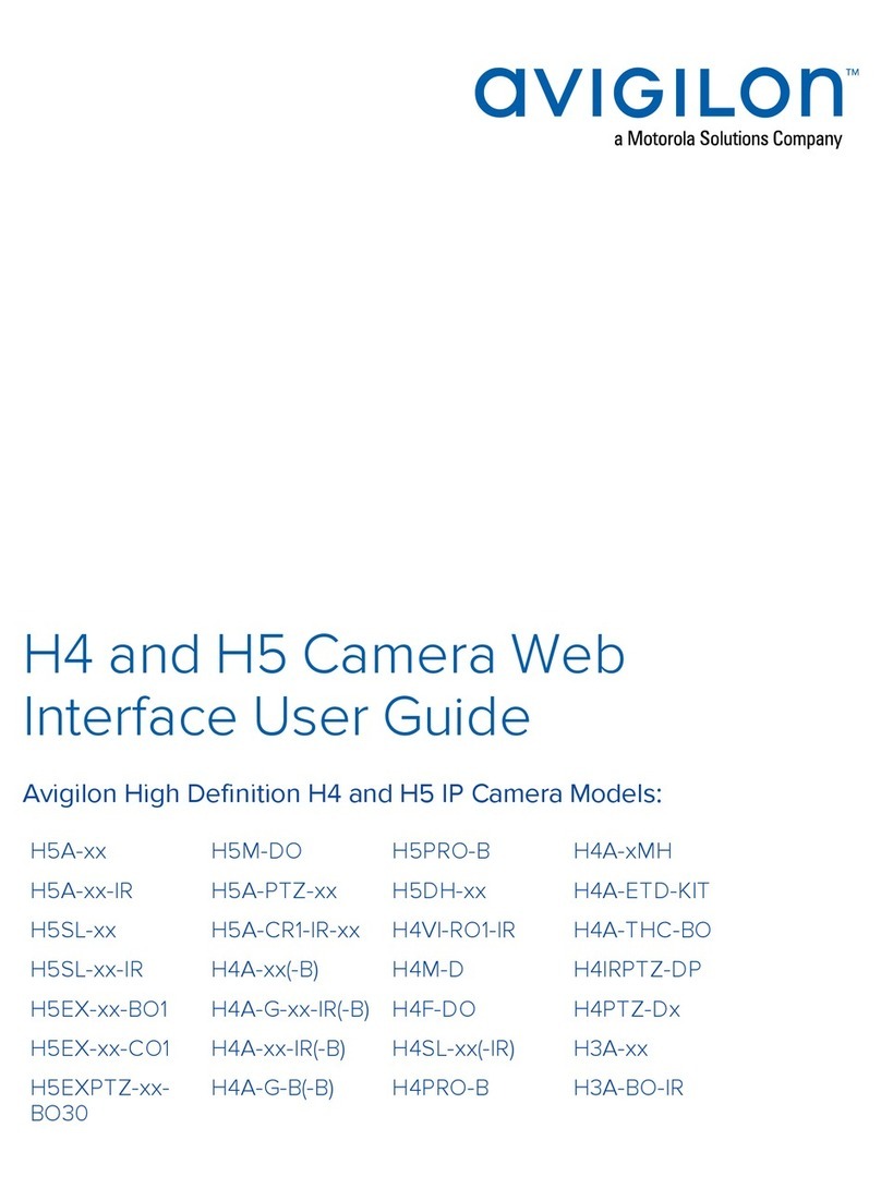 Motorola solutions Avigilon H4 Series user guide