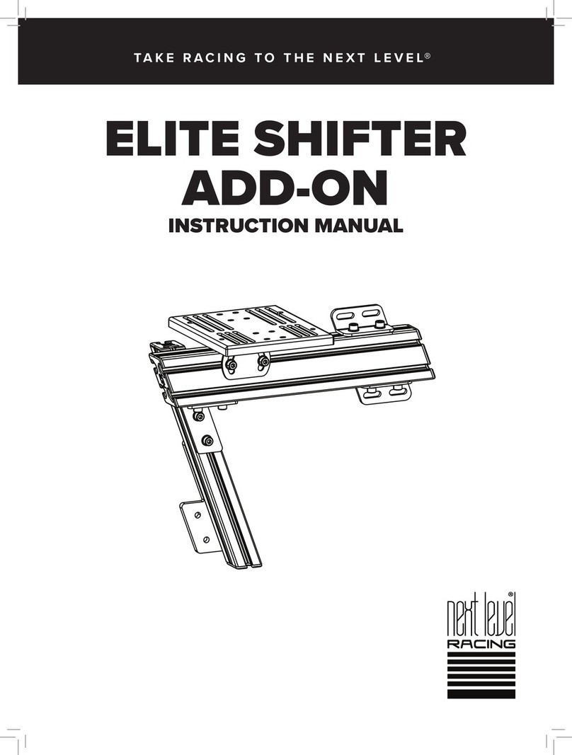 Next Level Racing ELITE SHIFTER ADD-ON User manual