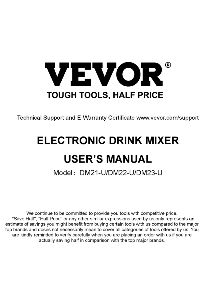 VEVOR DM21-U user manual