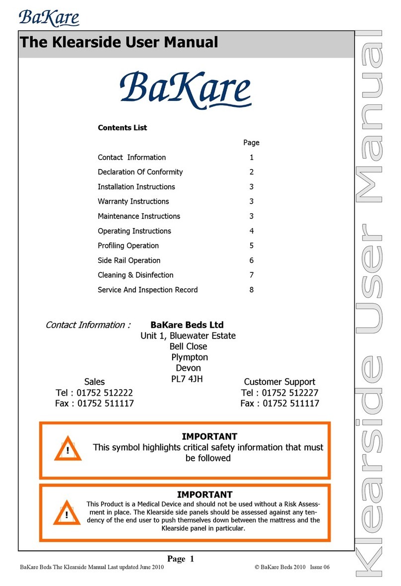 Bakare Klearside user manual
