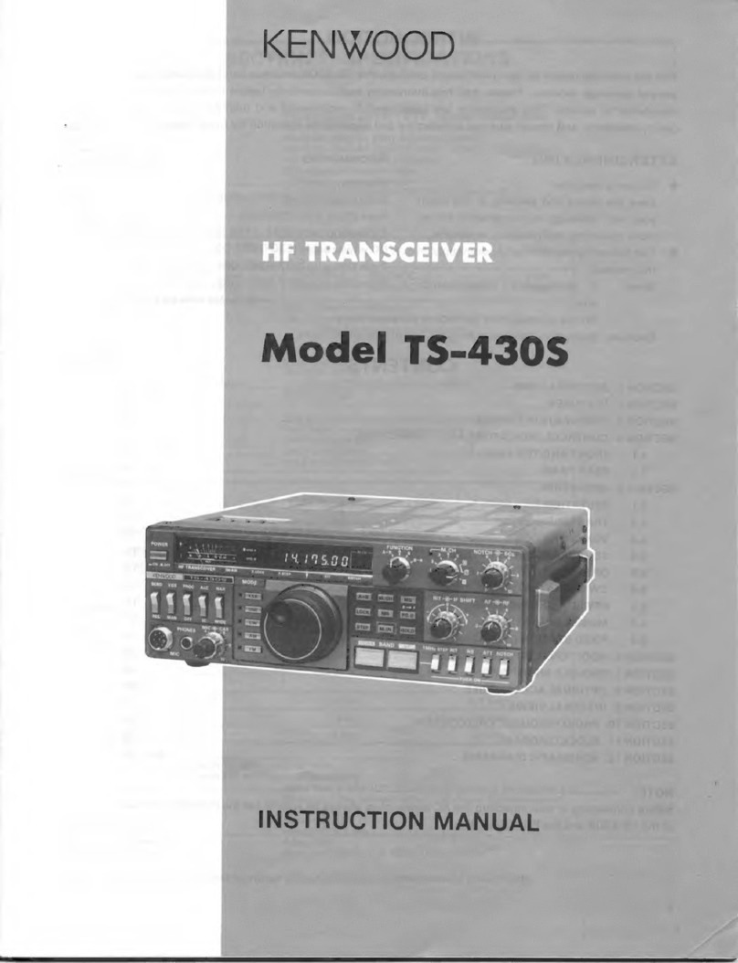 Kenwood TS-430S User manual