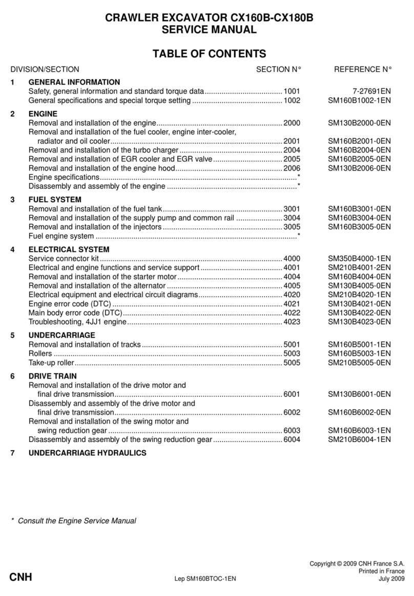 Case CX160B User manual