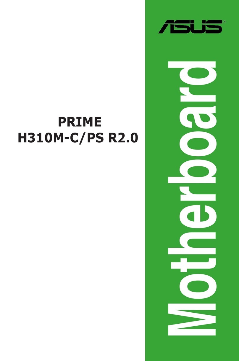 Asus PRIME H310M-C/PS R2.0 User manual
