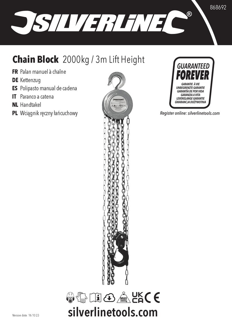 Silverline 868692 manual