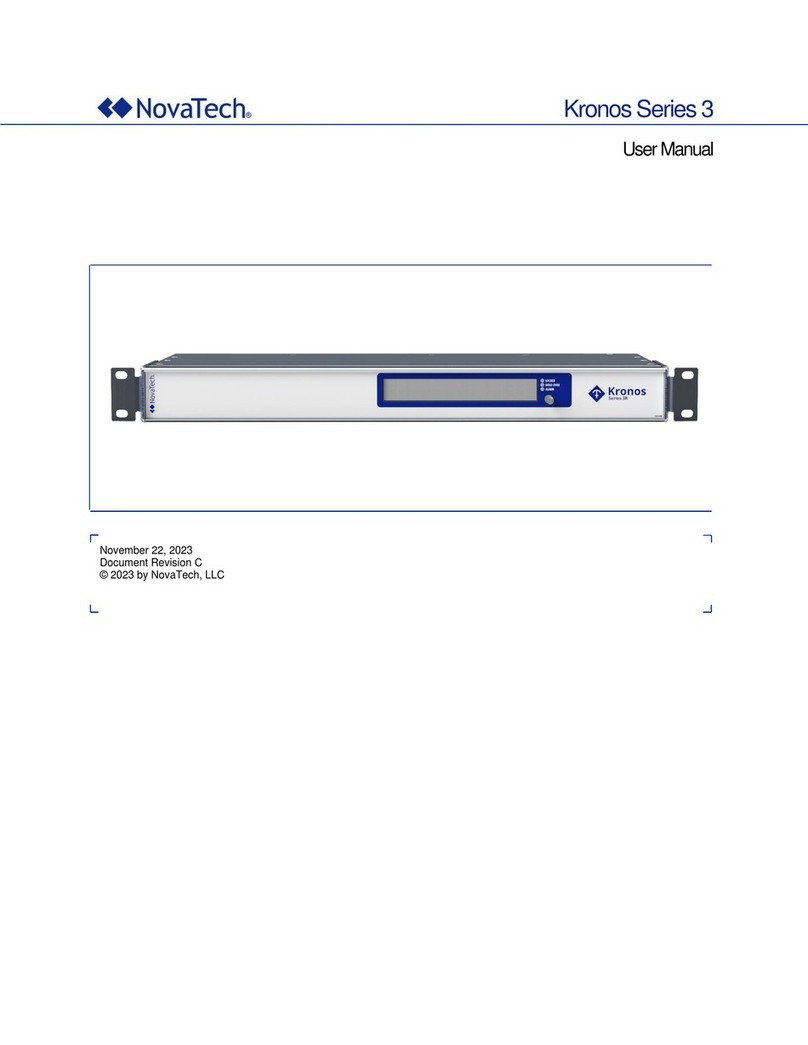 Novatech Kronos 2 Series user manual