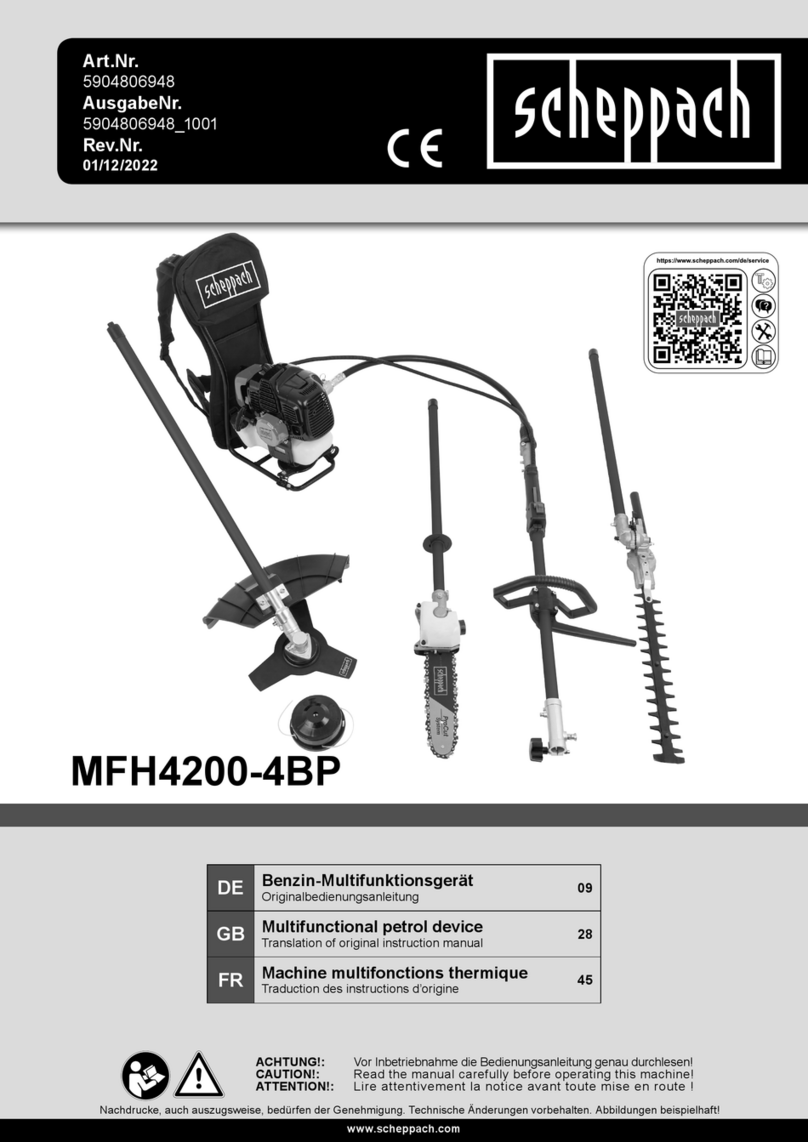 Scheppach MFH4200-4BP Instructions for use