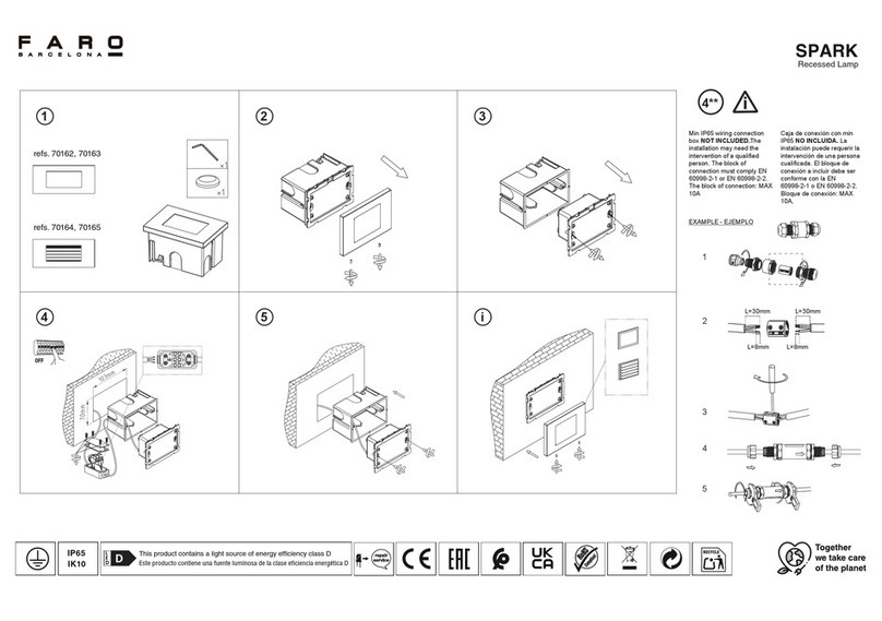 Faro Barcelona SPARK manual