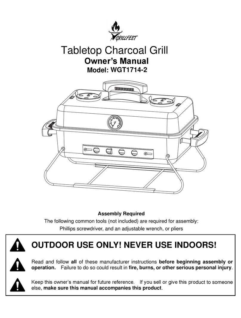 Grillfest WGT1714-2 User manual