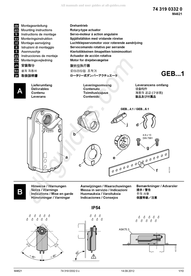 Siemens GEB 4 Series User manual Siemens GEB 4 Series User manual