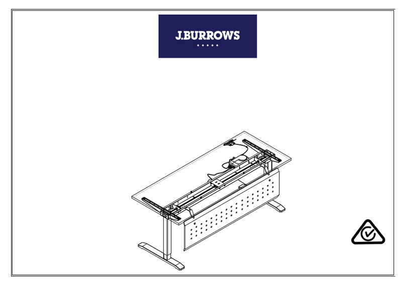 J.Burrows STILFORD JBSTIHA18 Assembly instructions
